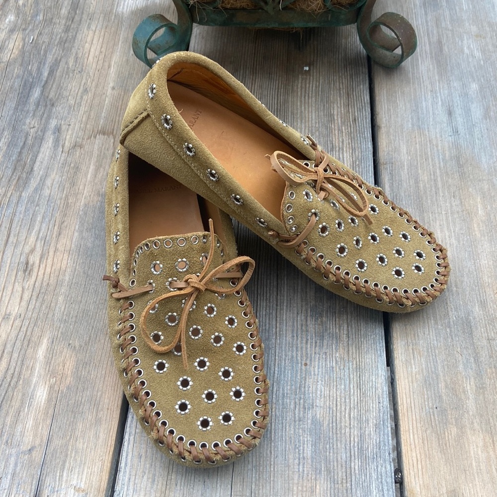 Isabel Marant suede moccasins